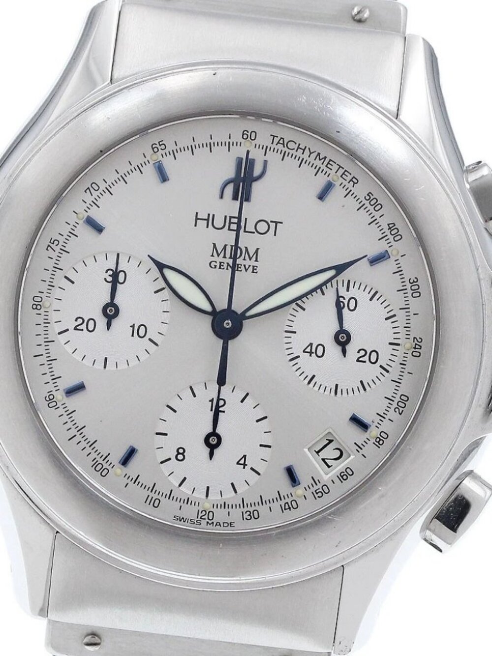 HUBLOT MDM 1810.1 Chronograph Date Silver Dial Automatic Men's Watch